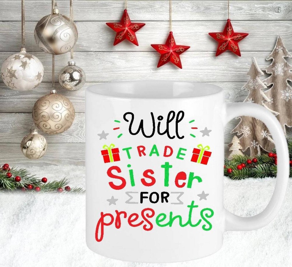 Christmas Personalised Mug Gift Present Funny Christmas Hot Chocolate Tea Coffee