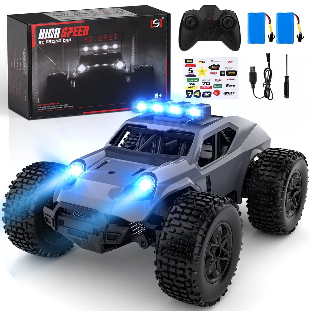 1:18 Fast RC Cars for Adults 40+ KM/H High Speed Remote Control Truck 4WD New