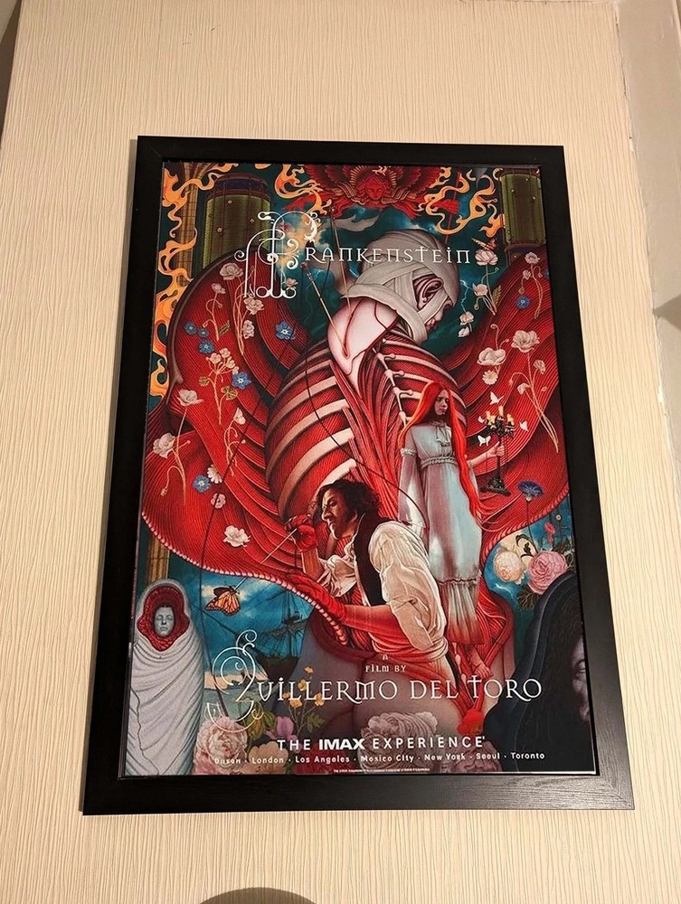 Guillermo Del Toro Frankenstein IMAX 2025 Poster