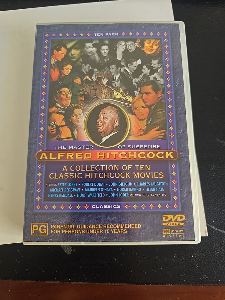 Alfred Hitchcock Collection (DVD) Like New -
