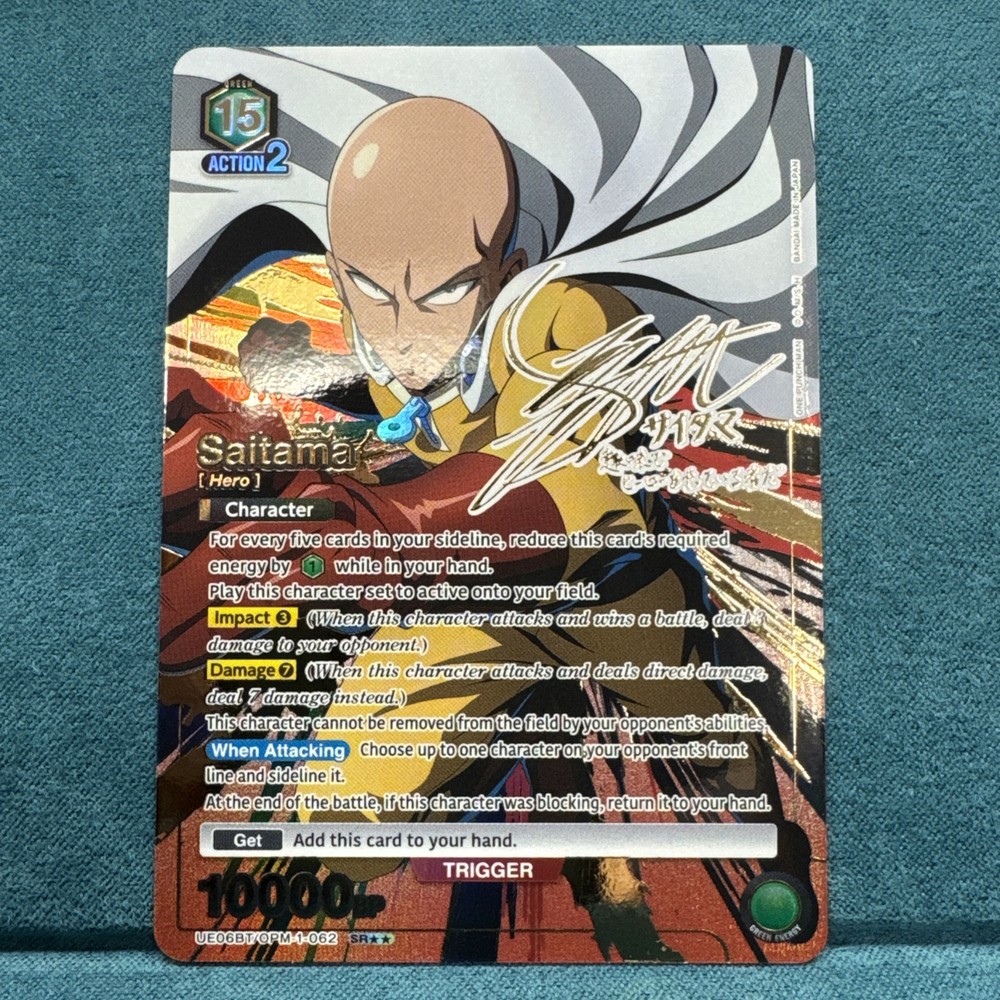 Union Arena Saitama SR 2 Star One Punch Man OPM-1-062 English