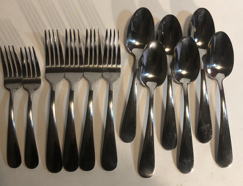 Oneida TENDU - Stainless Steel Flatware Pieces 12 Pc