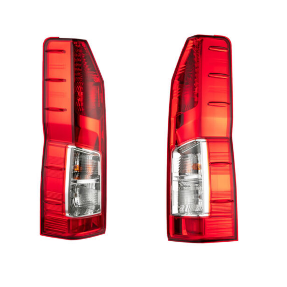 LED Rear Door Trunk Tail Light Brake Lamp Trim For Toyota Hiace 2019-2022