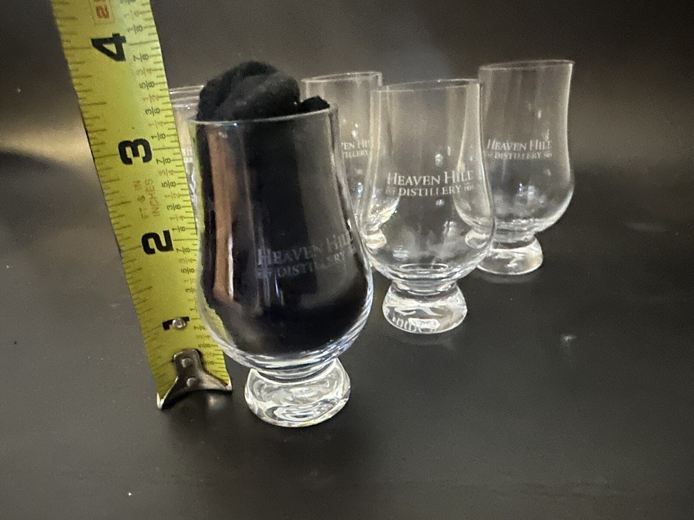 Heaven Hill Bourbon Whiskey Glencairn Glass for Nosing and Sipping
