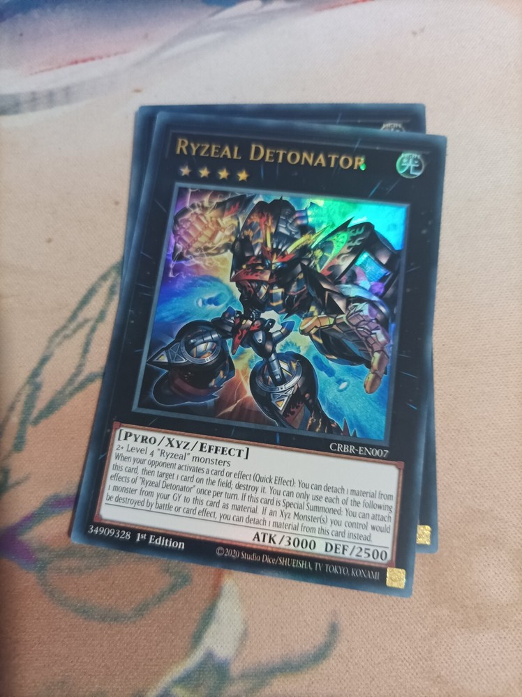 CRBR-EN007 Ryzeal Detonator Ultra Rare 1st Edition YuGiOh