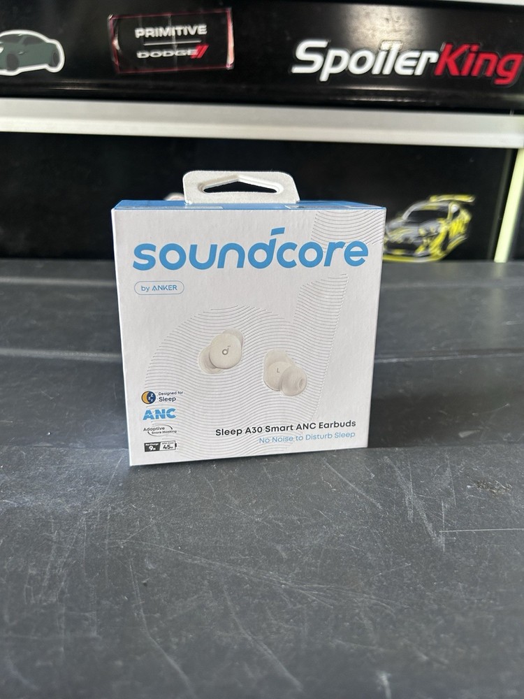 Soundcore Sleep A30 Smart Noise Cancelling Sleep Earbuds for Comfortable Rest