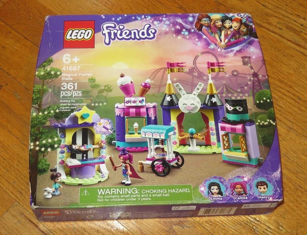 Lego 41687 Friends - Magical Funfair Stalls - Shelf Wear
