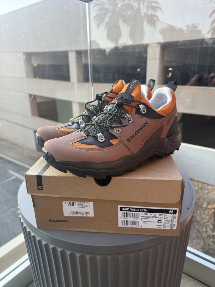 Salomon Raid Wind 75th Golden Oak Men's Trail Running Sneakers
