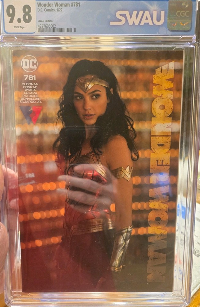 Wonder Woman #781 CGC 9.8 WP SWAU Exclusive Gal Gadot Movie Photo Variant RARE