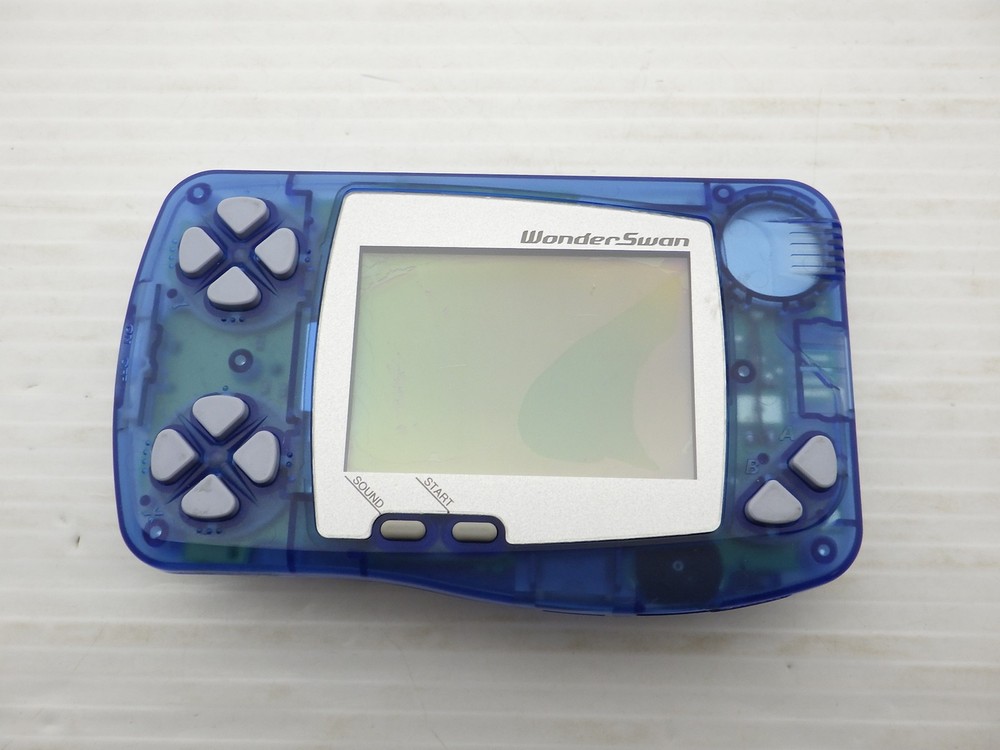 AS IS-WonderSwan Console (SW-001 / Skeleton Blue) WonderSwan JP GA 9000025356282