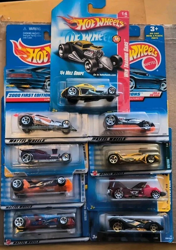 Hot Wheels Contemporary 9 Car Set