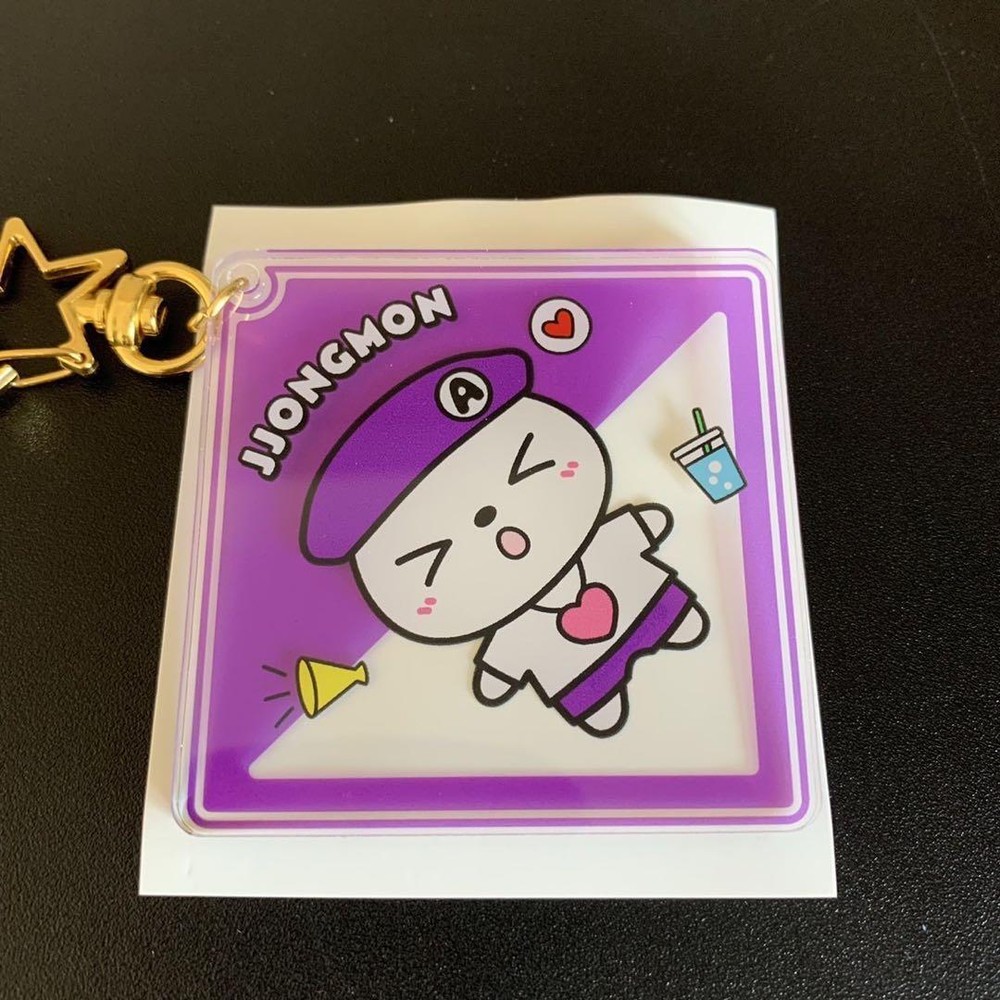 Ateez Jongho Popup Acrylic Keychain Teez-Mon Atiz