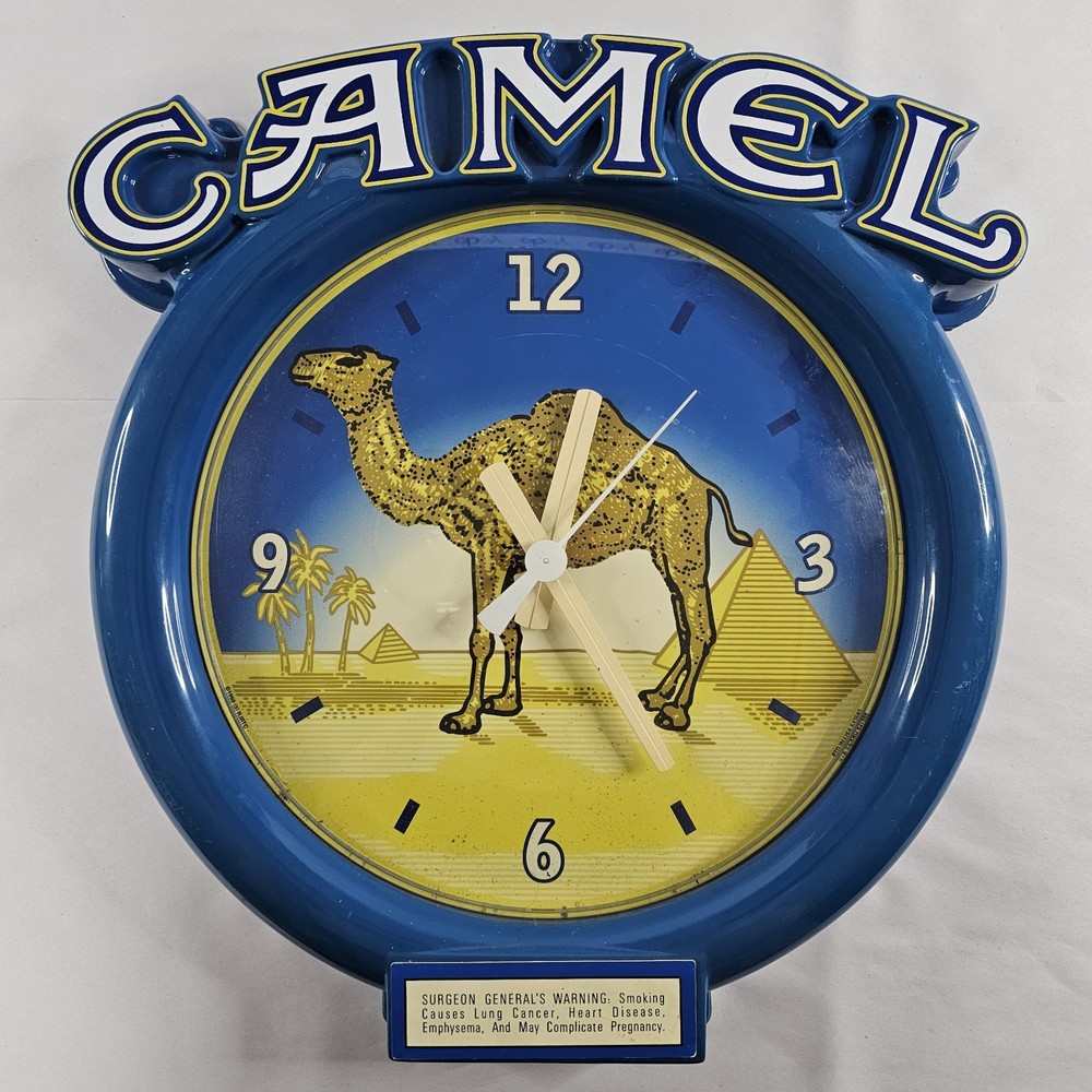 Vintage 1998 Camel Cigarettes Wall Clock 16