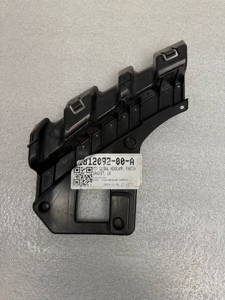NEW 20-24 TESLA MODEL 3 Y Left Global Headlamp Fascia Bracket 1812092-00-A OEM