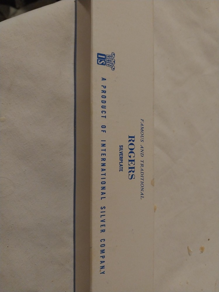 5 Pc Camelot-Melody Pattern (Silverplate, 1964)  Wm Rogers Mfg. Co. Extra Plate