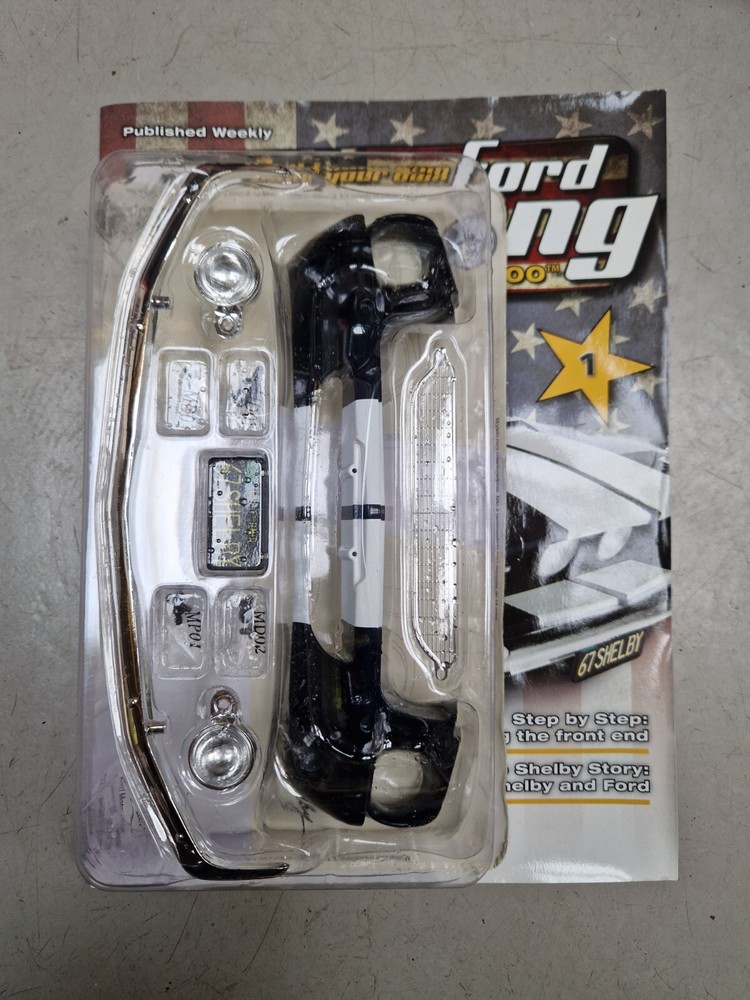 1/8 DEAGOSTINI BUILD YOUR OWN FORD MUSTANG 1967 SHELBY GT-500 ISSUE 1 INC PART