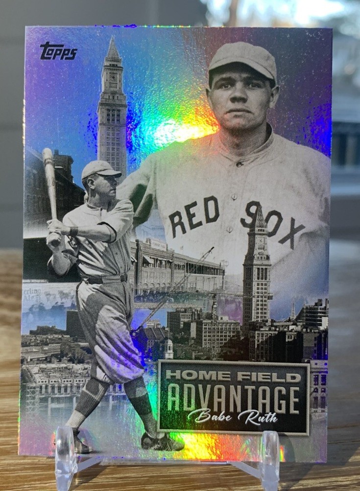 BABE RUTH 2024 Topps Legendary LHA Home Field Advantage Case Hit BOSTON PR~105