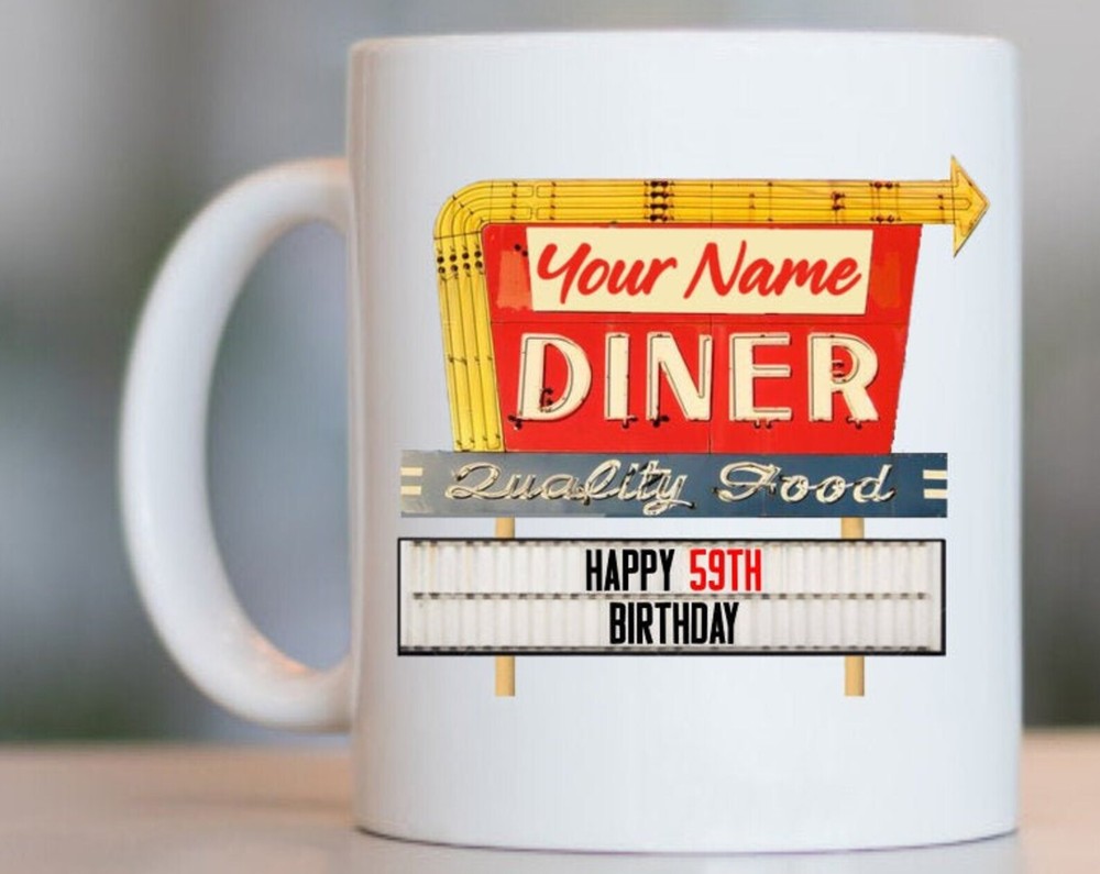59th Birthday Gift For Women And Men 59th Birthday Mug 59 Year Old Birthday