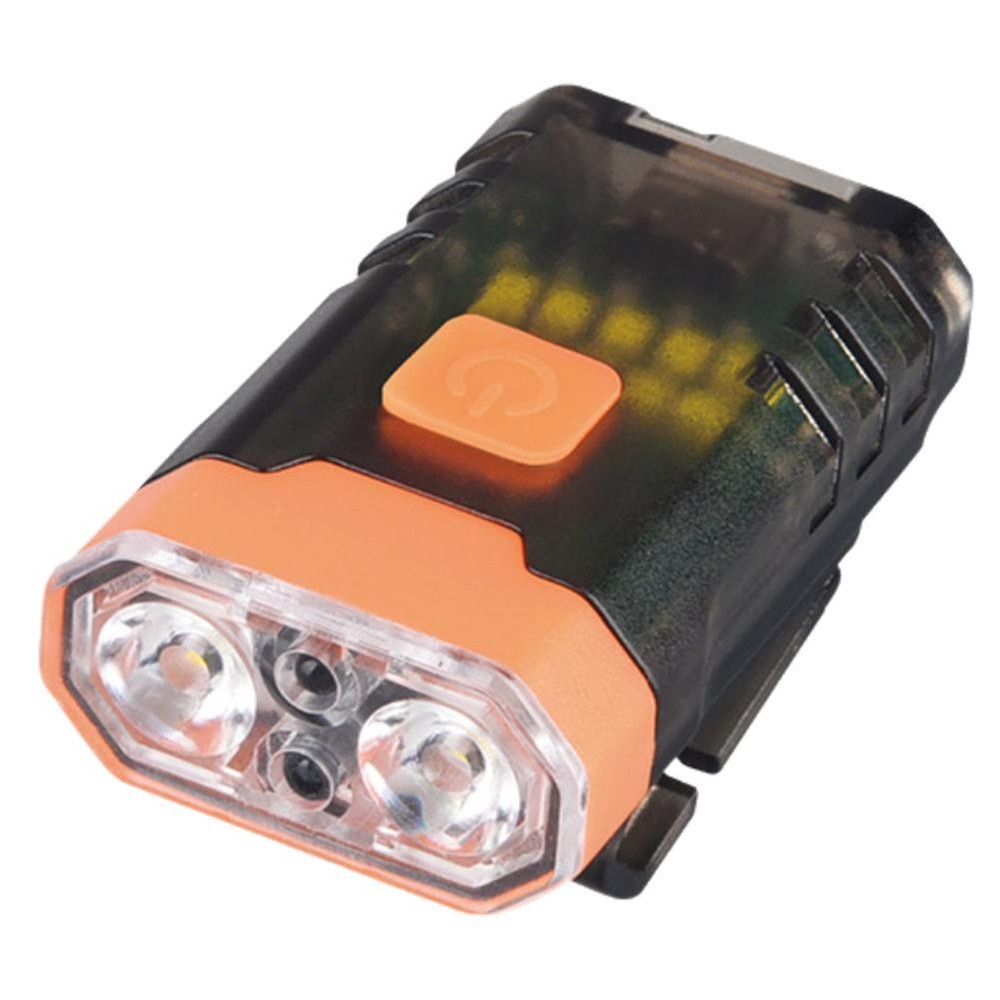 Hat Clip Mini Flashlight Outdoor LED Sensor Headlamp Rechargeable`