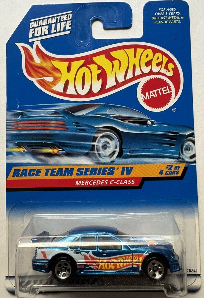 1998 Hot Wheels ~RACE TEAM IV~ Mercedes C-Class 2/4