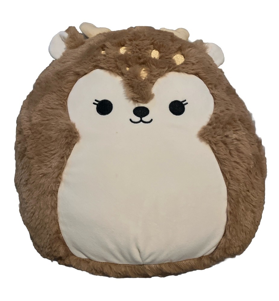 Squishmallow - Dawn the Fawn “Fuzz A Mallow” 12 Inch Deer Plush KellyToy NEW