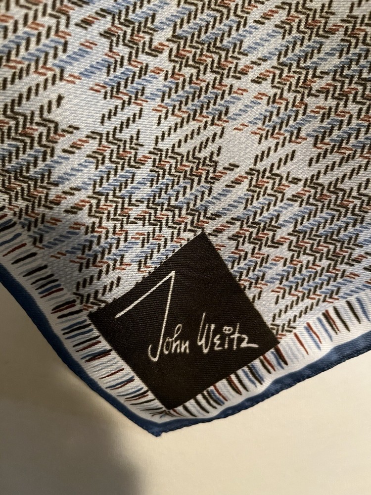 JOHN WEITZ Vintage Scarf Italy