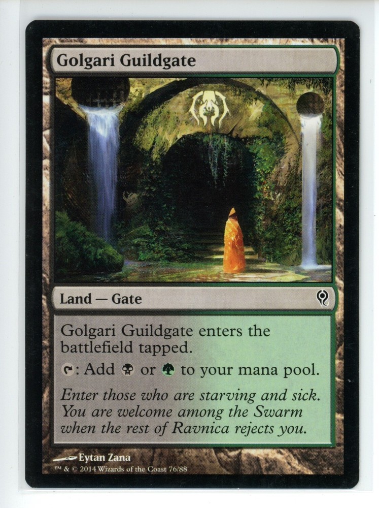 GOLGARI GUILDGATE Jace vs. Vraska #76 DDM(LP)(MTG)