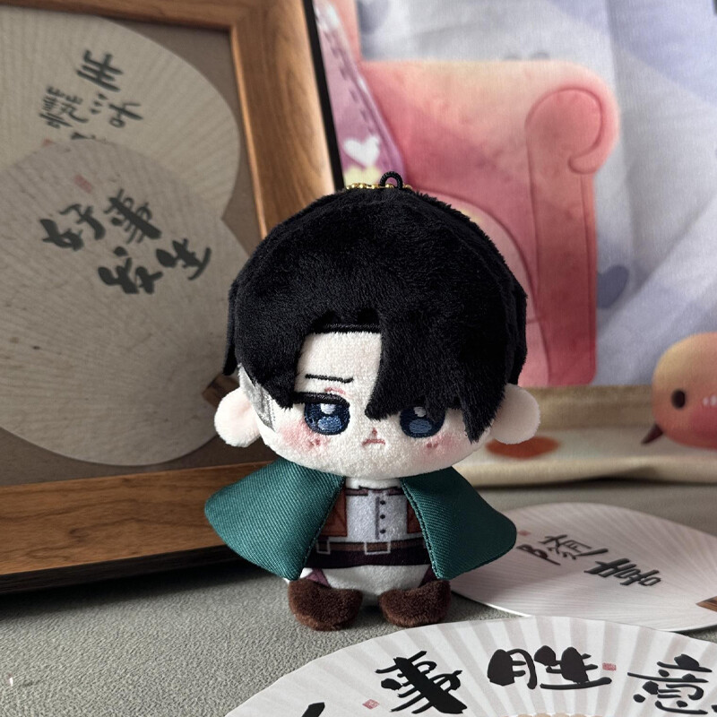 Attack On Titan Levi·Ackerman Cosplay Children Pendant Doll Student Toy Plush