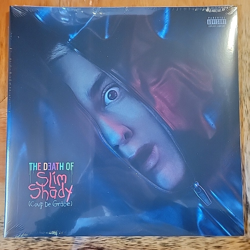 Eminem The Death of Slim Shady Marble Vinyl 2LP Limited Edition IN HAND