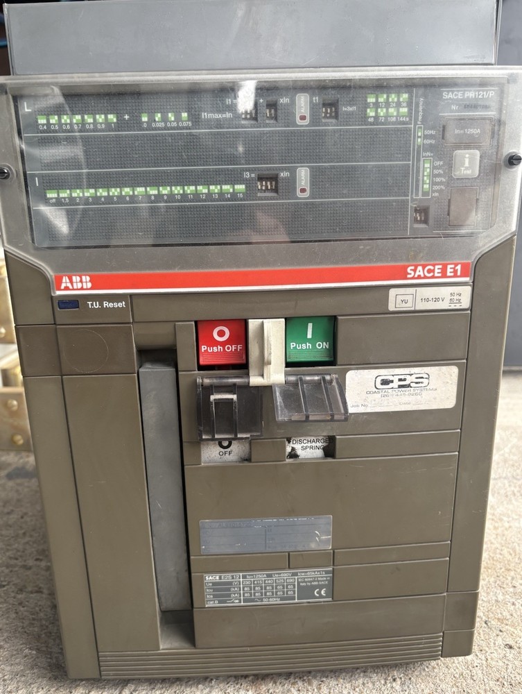 ABB SACE E2S 12 Circuit Breaker Switch-Disconnector 1250A local sale