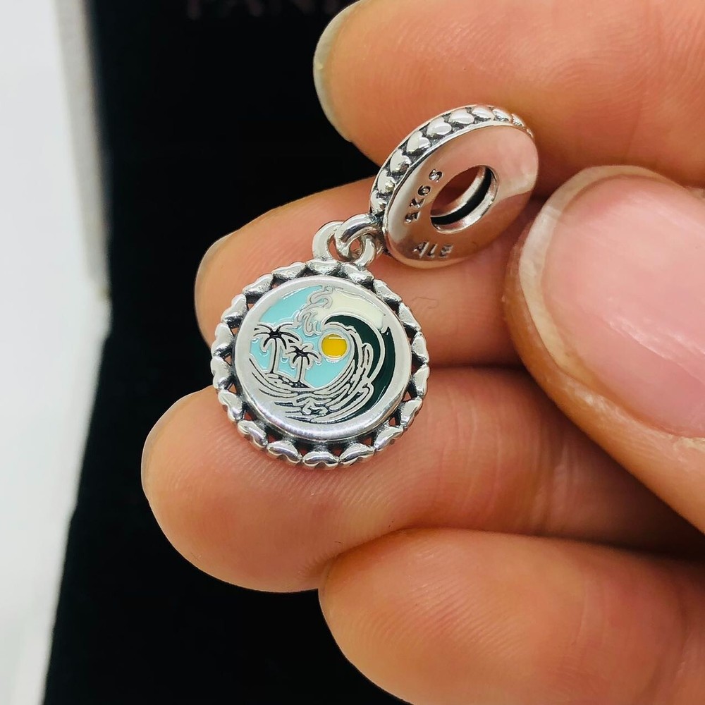 Pandora MYRTLE BEACH Charm South Carolina Beach Charm S925 Sterling Silver