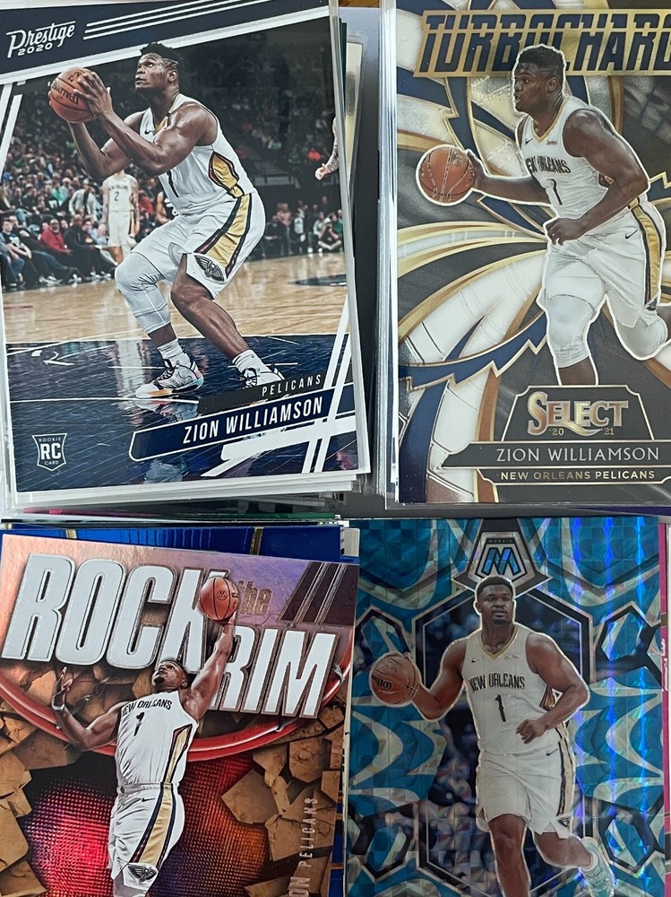 Custom Zion Williamson Basketball Cards Featuring Inserts and Parallels Updated 1/30
