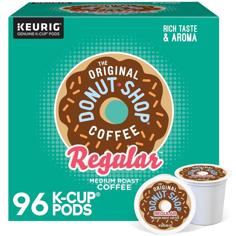 The Original Donut Shop Regular Keurig Single-Serve K-Cup Pods, Medium Roast Cof