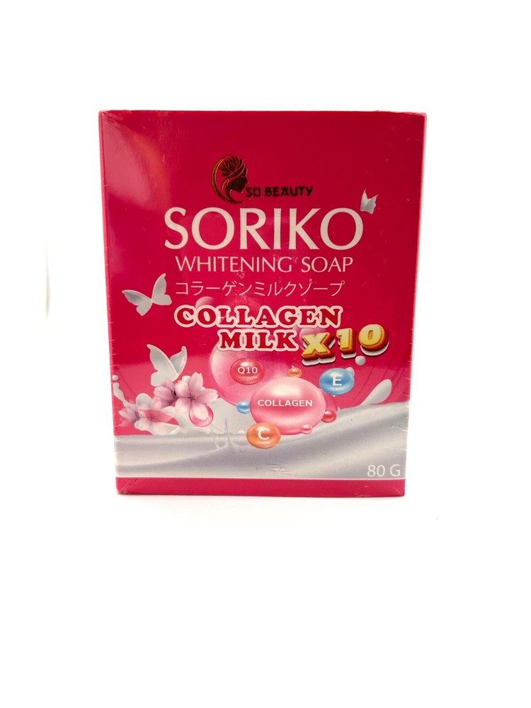 Soriko Collagen Soap for Brightening and Skin Renewal