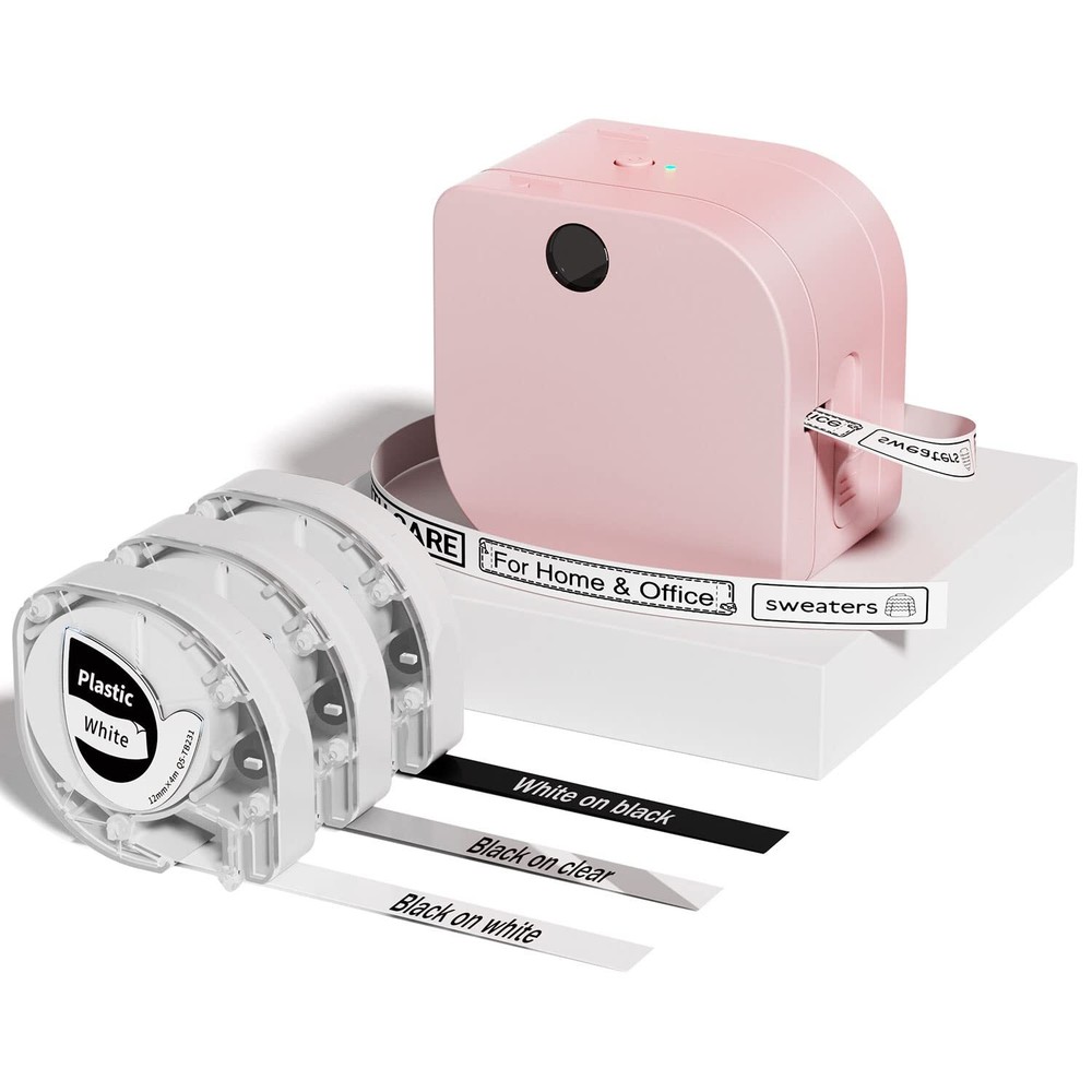 Label Maker - Portable Bluetooth Label Printer, Label Maker Machine with Tape...
