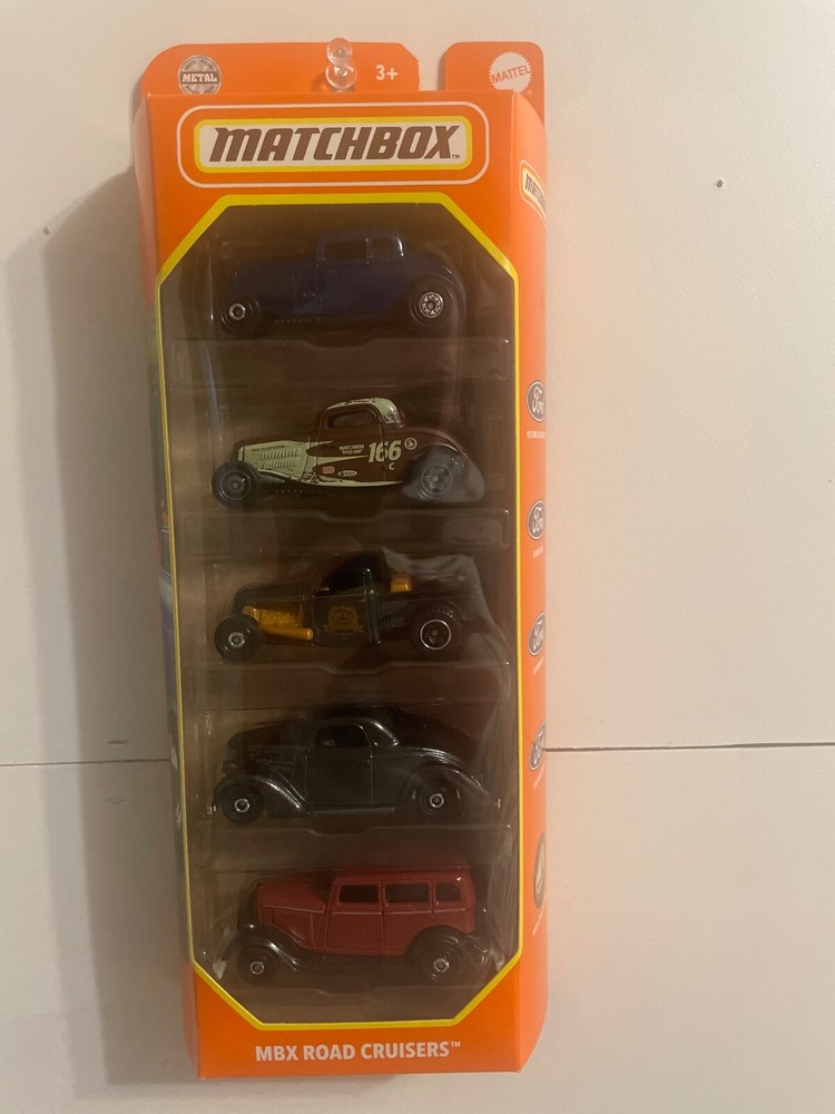 Matchbox 2024 MBX Road Cruisers 5-Pack VHTF