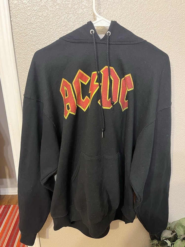 XL Black AC/DC Hoodie