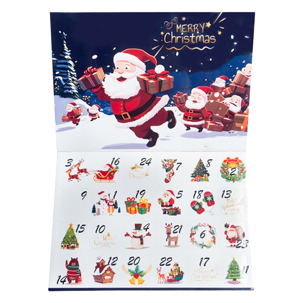 Fillable Christmas Advent Calendar Boxes Countdown DIY 24 Days Christmas Gift
