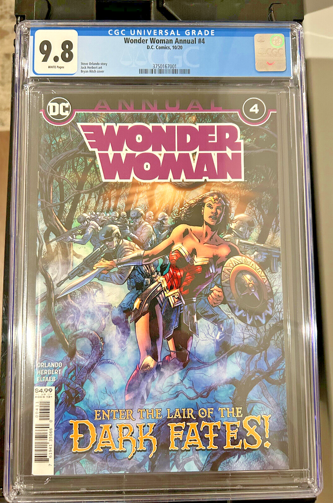 Wonder Woman Annual 4 Yara Flor 1st Cameo CGC 9.8 DC 2020