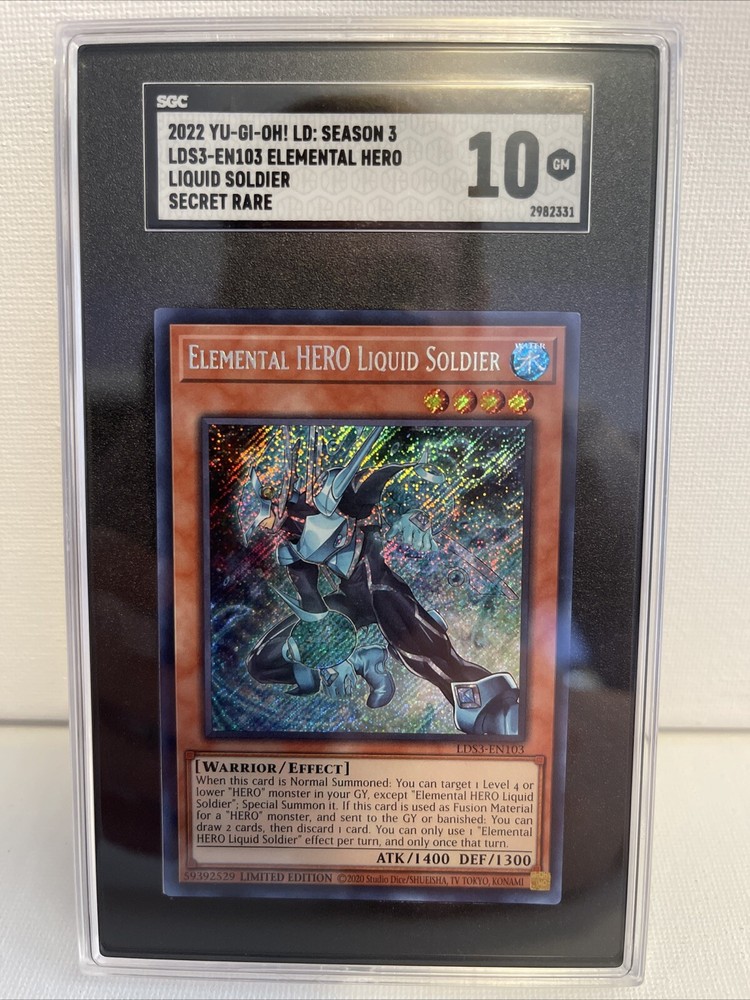 Elemental HERO Liquid Soldier LDS3-EN103 Legendary Duelists: Season 3 Limited Edition