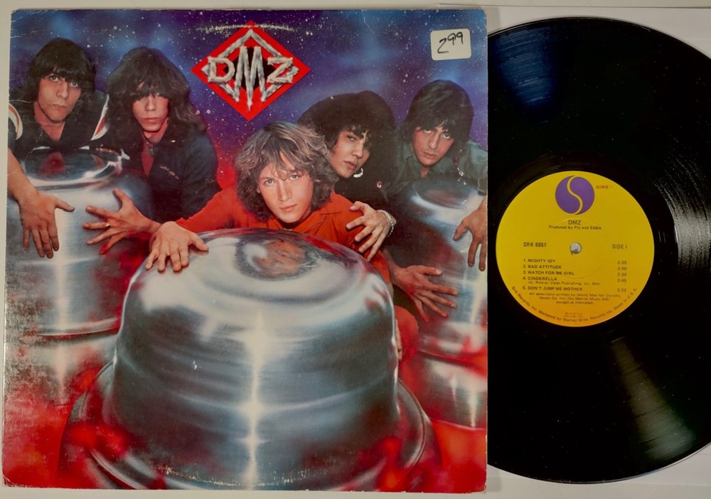 DMZ Self-Titled LP Sire Punk Garage p