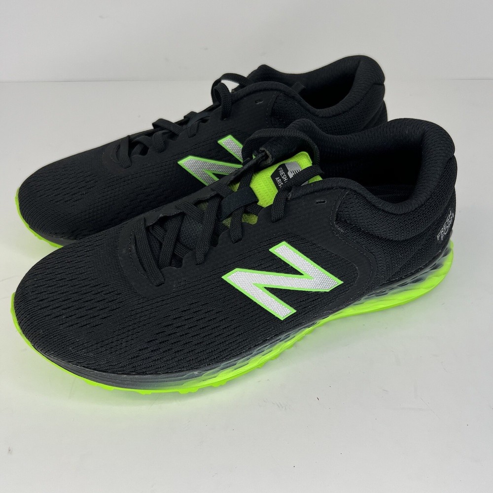 New Balance Fresh Foam Mens Size 5 Arishi Sneakers Black Knit Running Shoes
