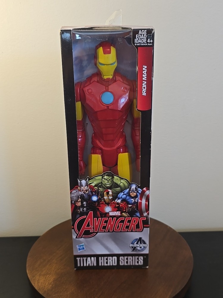 New Iron Man Marvel Titan Hero Series Figure by Hasbro Sealed
