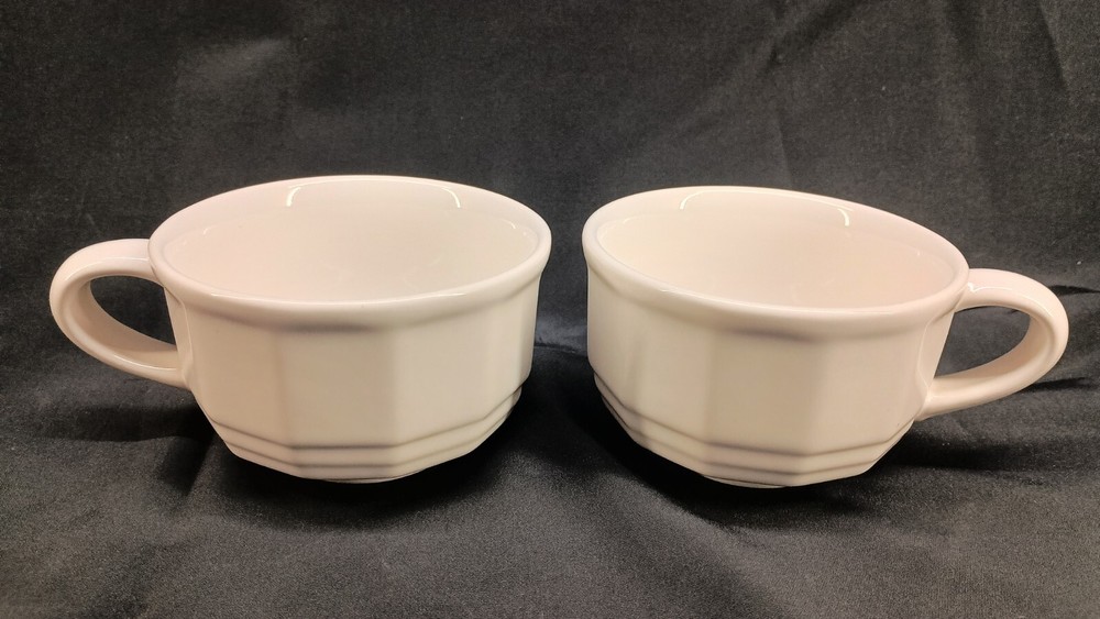 Pair Of PFALTZGRAFF Heritage Cup Coffee Mug White Tea Cup