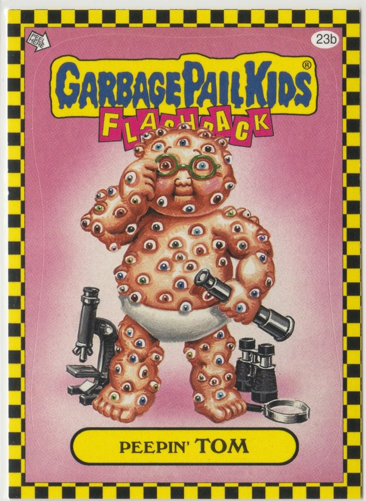 Peepin Tom 23b Garbage Pail Kids GPK 2010 Flashback Series 1 FB1 Card