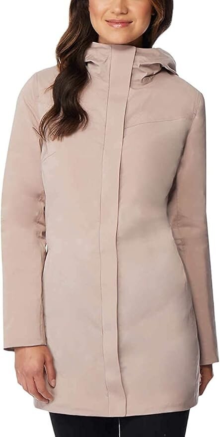 *NWT* 32 ]Degrees Ladies Waterproof Winter Clouldfill Jacket (Light Blush, S)