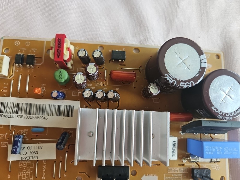 Samsung Fridge Inverter Control Board DA92-00483B DA41-00822A 06DA9200483B ASMN