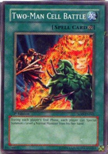 Two-Man Cell Battle - SOD-EN045 - Common - Unlimited Edition x3 - Near Mint