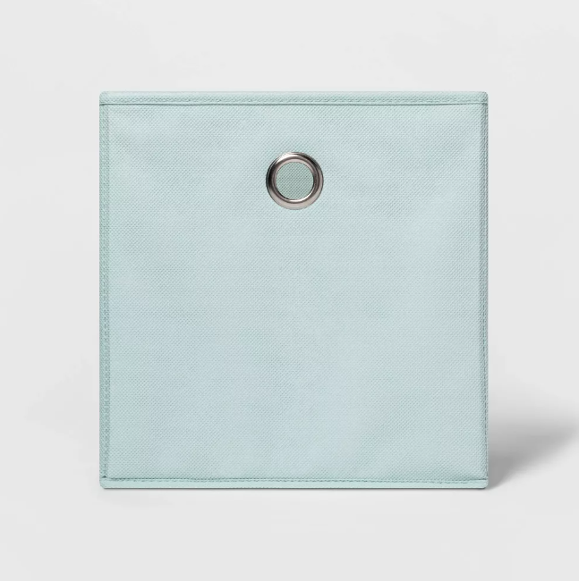 Sage Green Storage Cube 10.5 x 10.5 x 11