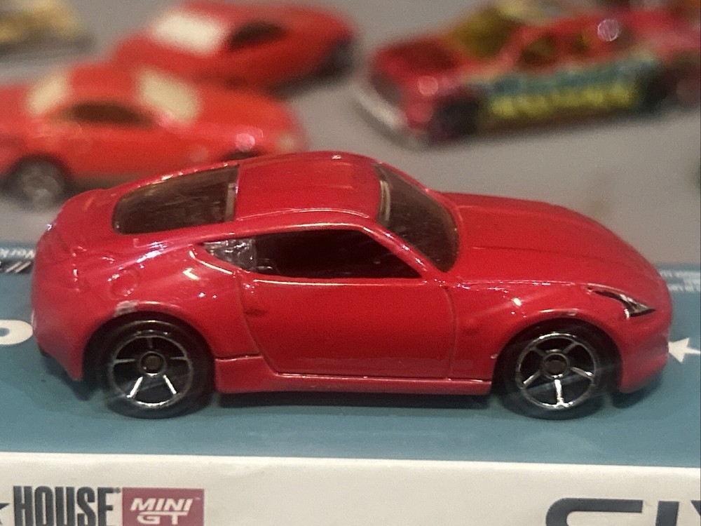 HOT WHEELS VHTF MULTI PACK WHEELS VARIATION NISSAN 370Z WITH CHROME OH5 WHEELS